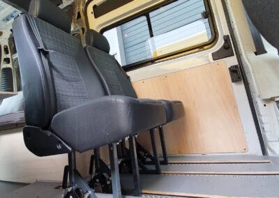 Modulaire camper bouw - 2 of meer zitplaatsen